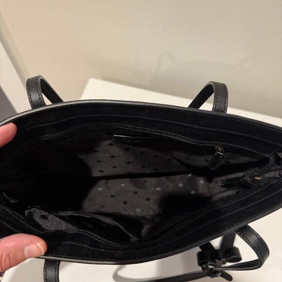 Kate Spade Molly Large Tote – Black Saffiano Leather - Picture 5 of 5
